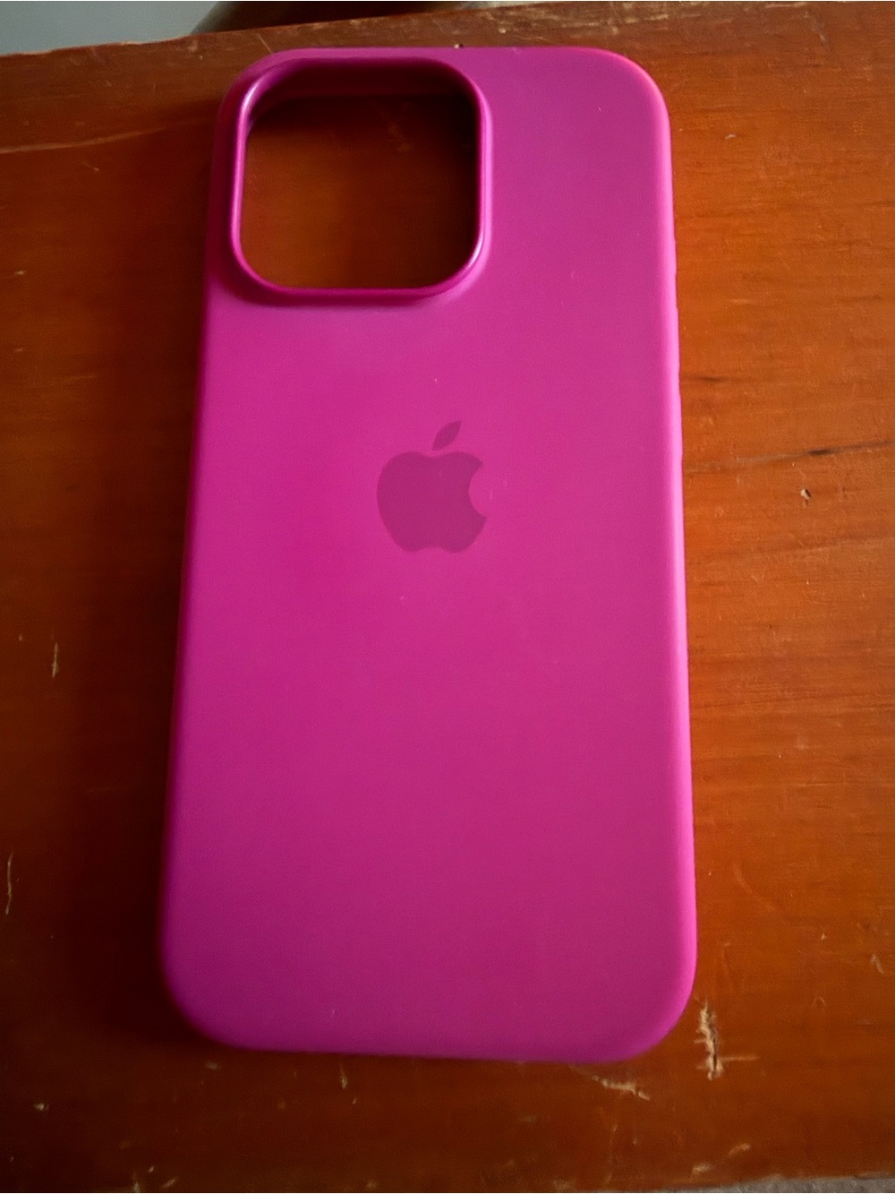 Apple Silicone iPhone 16 Pro Case - Magenta